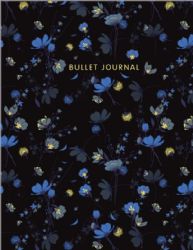 Блокнот в точку: Bullet Journal (полночные цветы, 144 л.)