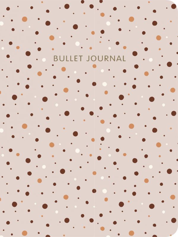Блокнот в точку: Bullet Journal (горошек)