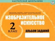 Изобразительное искусство 2кл Альбом заданий