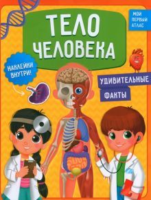 Тело человека. Мой первый атлас с наклейками. 6+