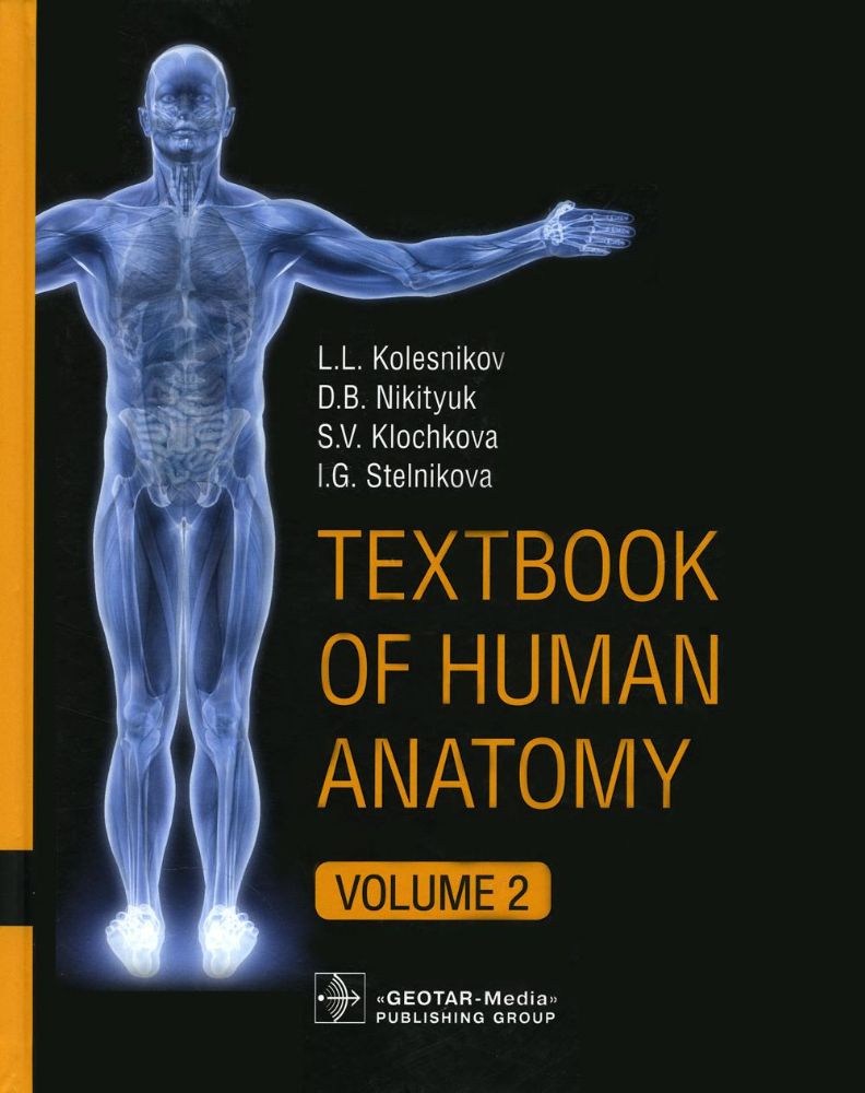 Textbook of Human Anatomy. In 3 vol. Vol. 2. Splanchnology and cardiovascular system / L. L. Kolesnikov, D. B. Nikitiuk, S. V. Klochkova, I. G. Stelni