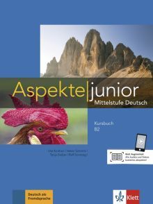 Aspekte junior B2 Kursbuch mit Audios zum Download