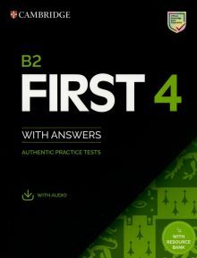 B2 First 4 Students Book with Answers with Audio'