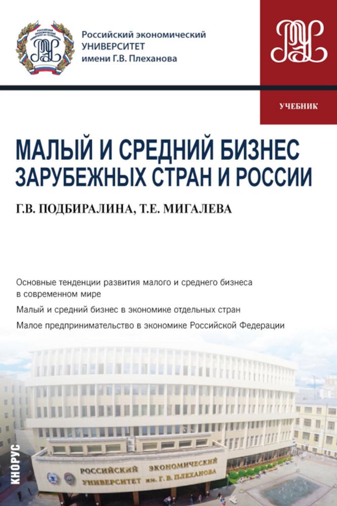 Малый и средний бизнес зарубежных стран и России: Учебник