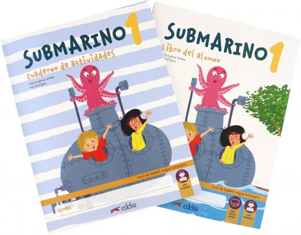 Submarino 1. Pack libro del alumno+cuaderno de eje