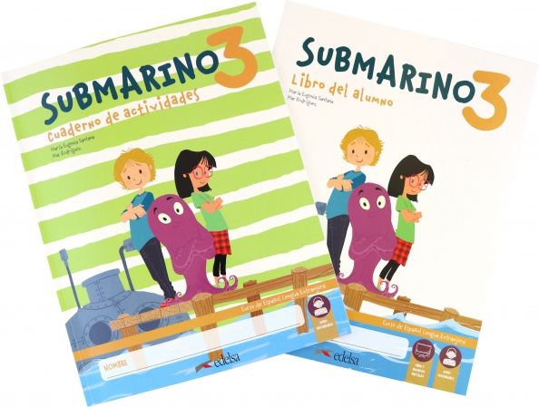 Submarino 3. Pack Libro del alumno+cuaderno de eje