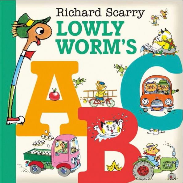 Lowly Worms ABC (Board book)'