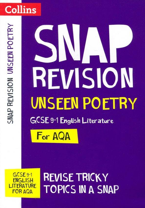 SNAP Revision. Unseen Poetry