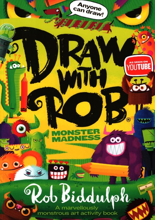 Draw with Rob. Monster Madness