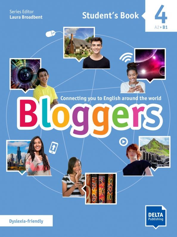 Bloggers 4 A2-B1 Students Book + digital extras'