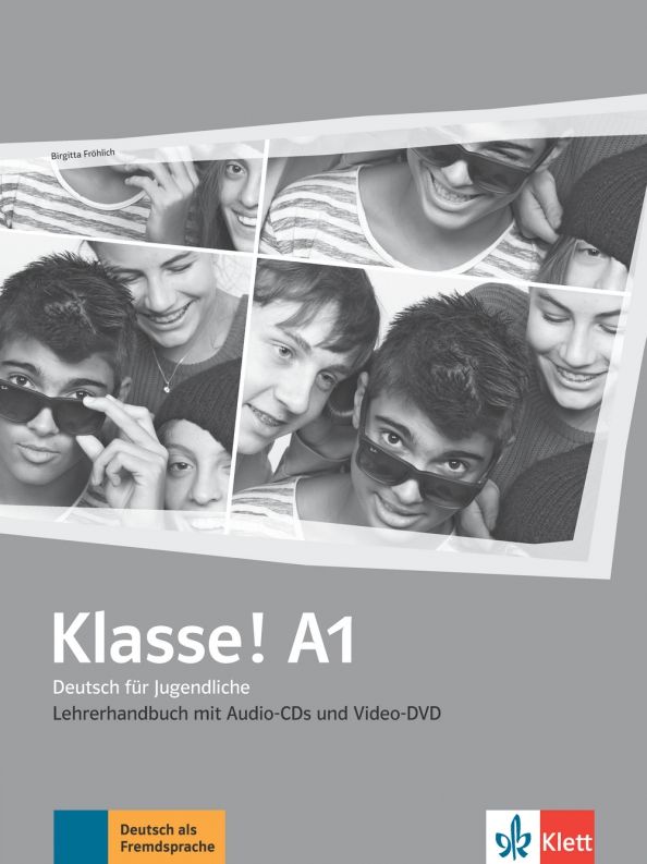 Klasse! A1 Lehrerhandbuch mit 4CDs und DVD-PAL