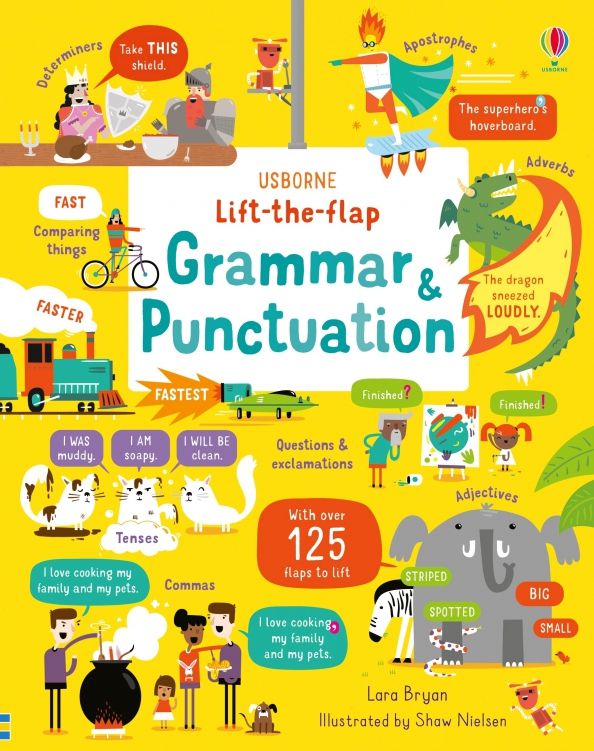 Lift-the-Flap Grammar and Punctuation (board book)