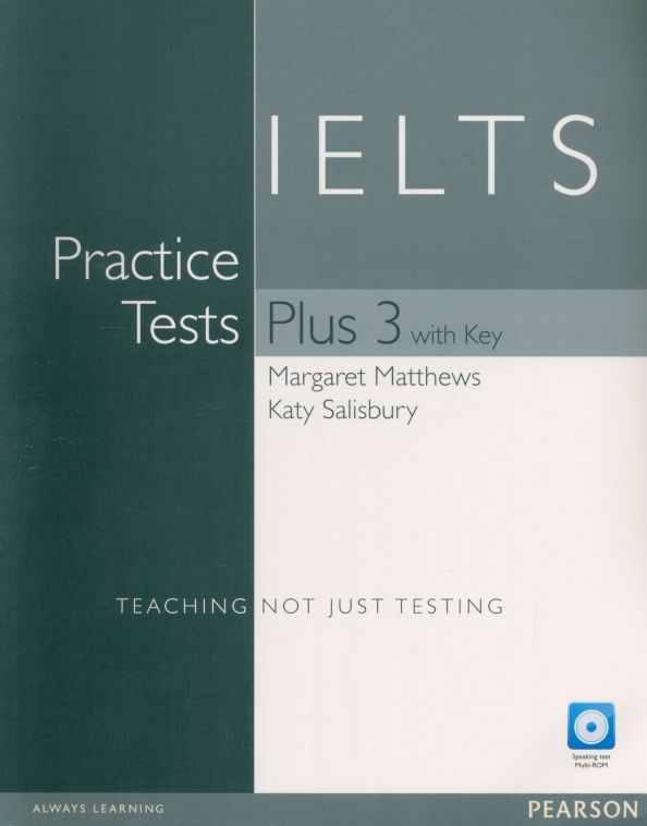 IELTS Practice Tests Plus 3 SBk+M-ROM+CD+Key B1-C2