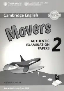 Movers 2  Answer Booklet (New format)