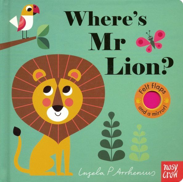 Wheres Mr Lion? (lft-the-flaps board book)'