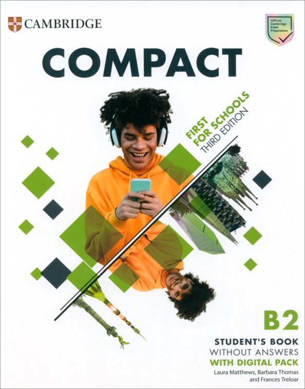 Compact First for Schools 3Ed Stud.Book w/out Answ