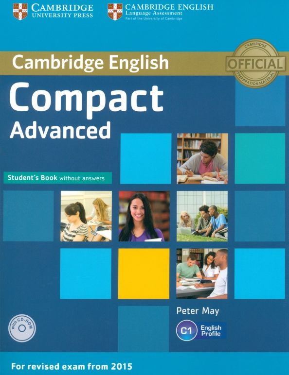 Compact Advanced Students Book without Answers+CD'