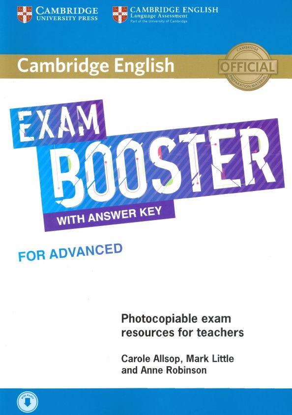 Exam Booster For Advanced With Ans Key With Audio