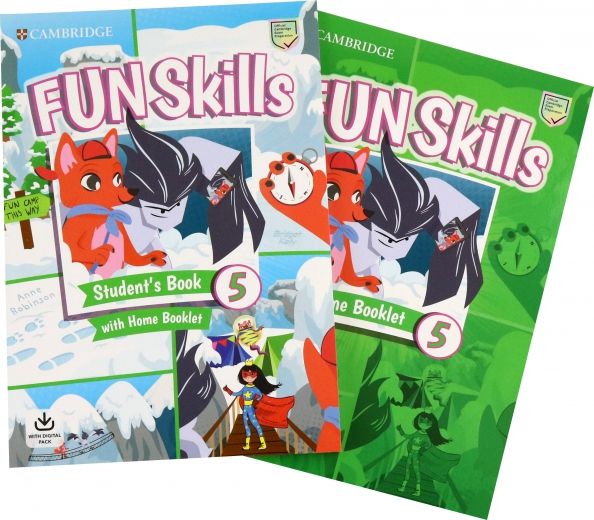 Fun Skills Level 5 Students Book and Home Booklet'