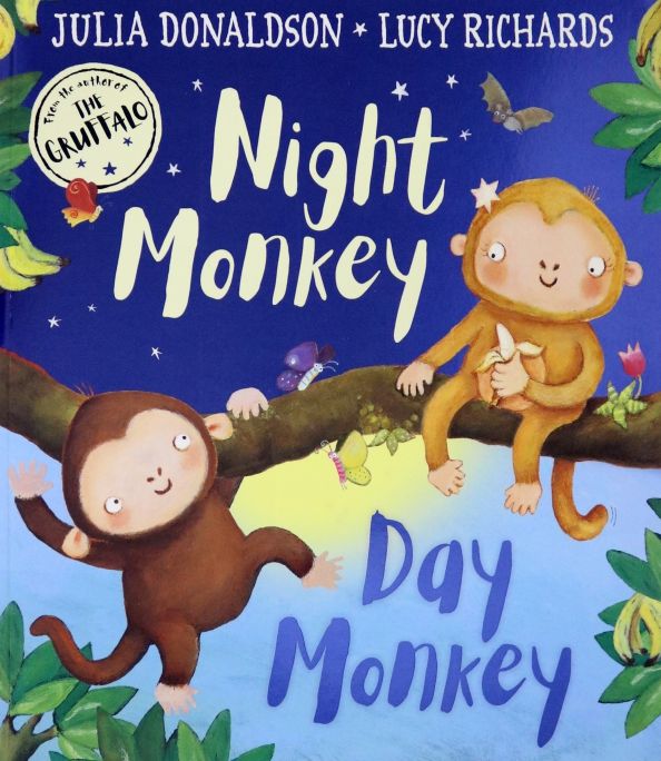 Night Monkey, Day Monkey (PB) illustr.