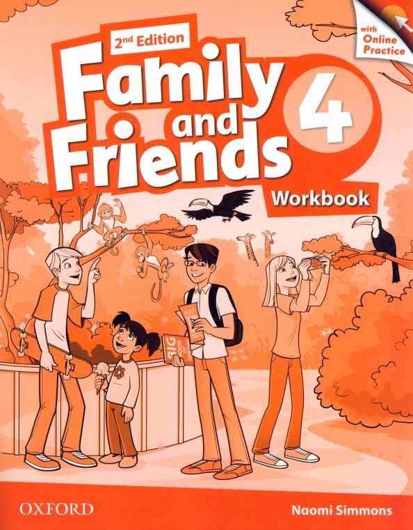 Family and Friends 2ed Workbook 4 +Online Practice